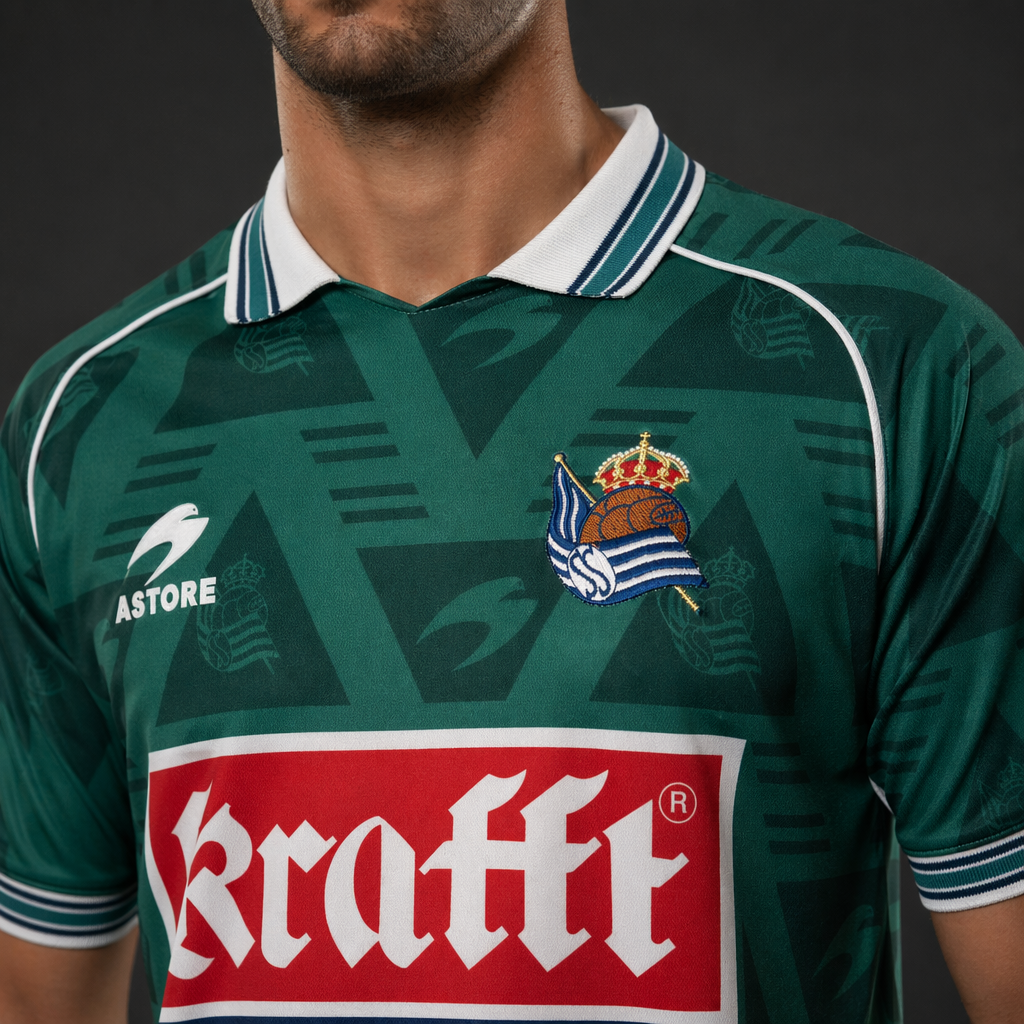 Camiseta Real Sociedad 1995-1996 Vintage Visitante