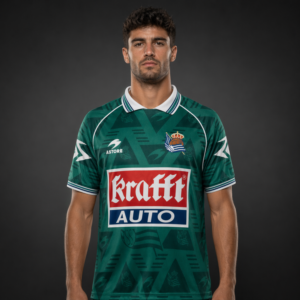 Camiseta Real Sociedad 1995-1996 Vintage Visitante