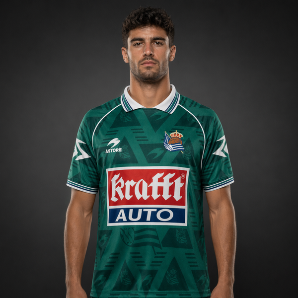 Camiseta Real Sociedad 1995-1996 Vintage Visitante