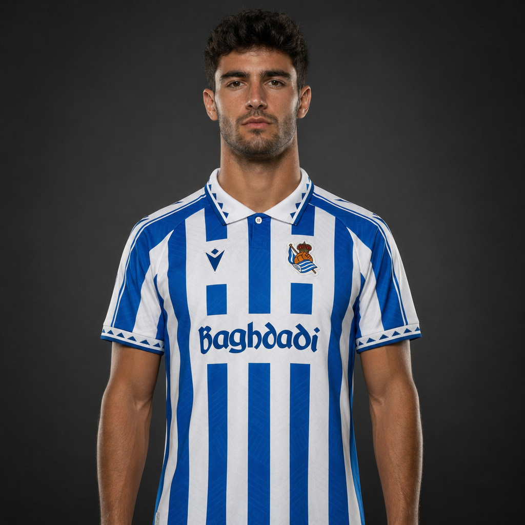 Camiseta Real Sociedad Local - Edición Baghdadi