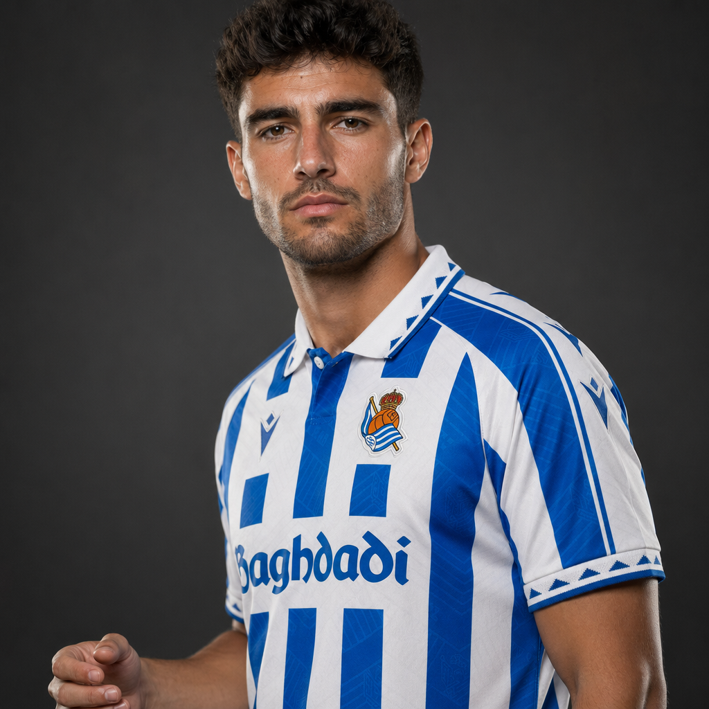 Camiseta Real Sociedad Local - Edición Baghdadi
