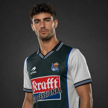 Camiseta Real Sociedad Tercera Equipación Vintage - Verde Astore