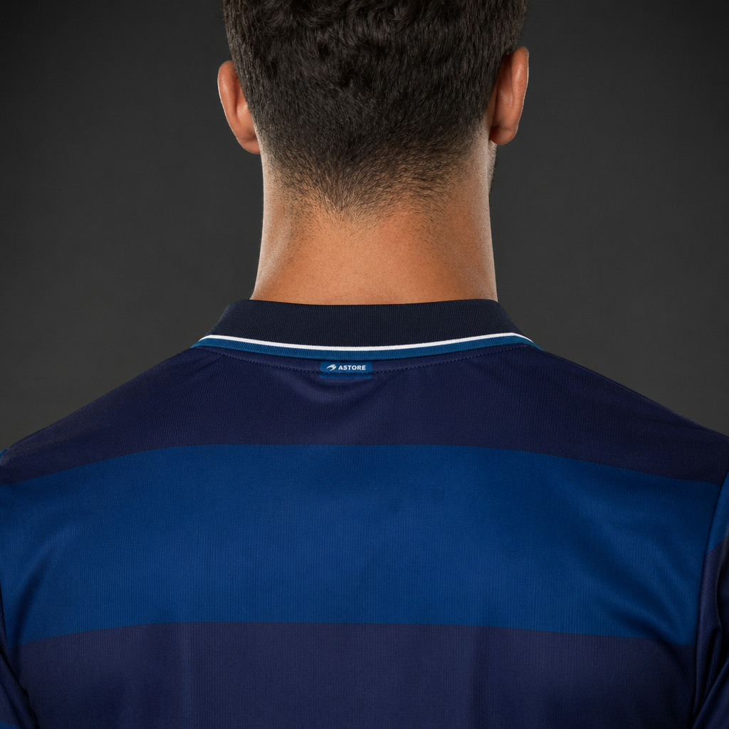 Camiseta Real Sociedad Visitante Vintage - Azul Marino
