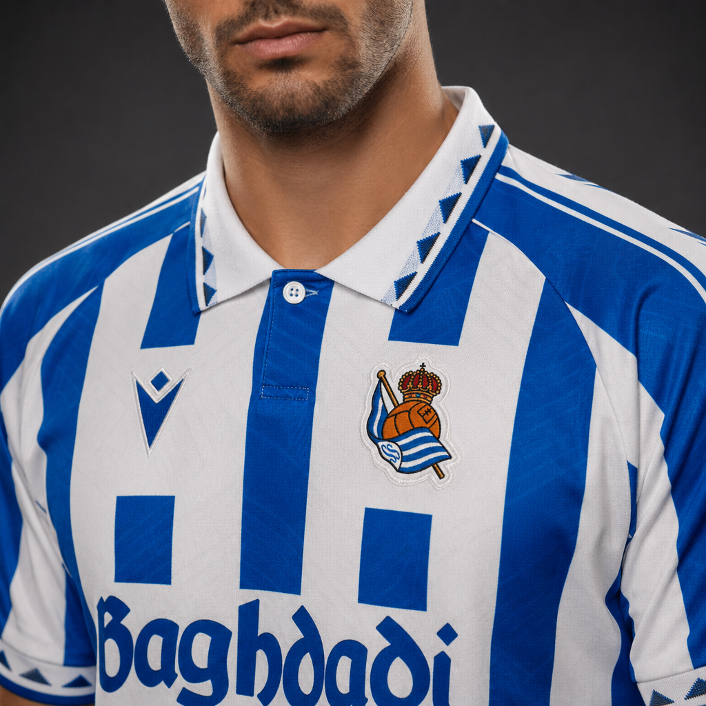 Camiseta Real Sociedad Local - Edición Baghdadi