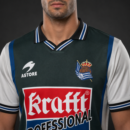 Camiseta Real Sociedad Tercera Equipación Vintage - Verde Astore