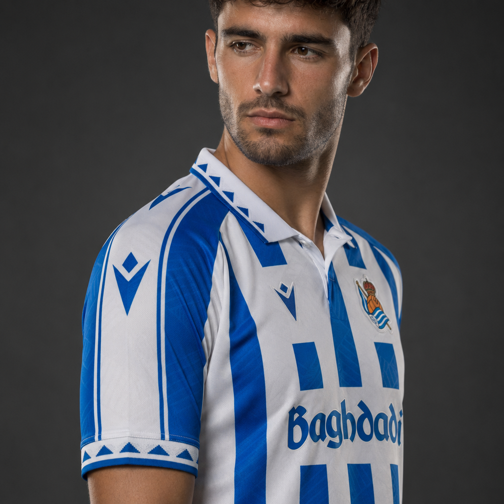 Camiseta Real Sociedad Local - Edición Baghdadi