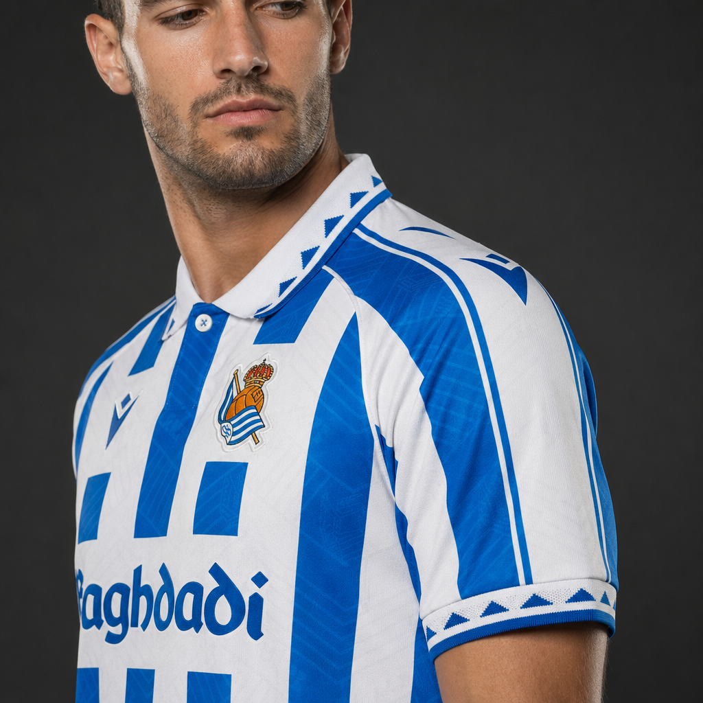 Camiseta Real Sociedad Local - Edición Baghdadi